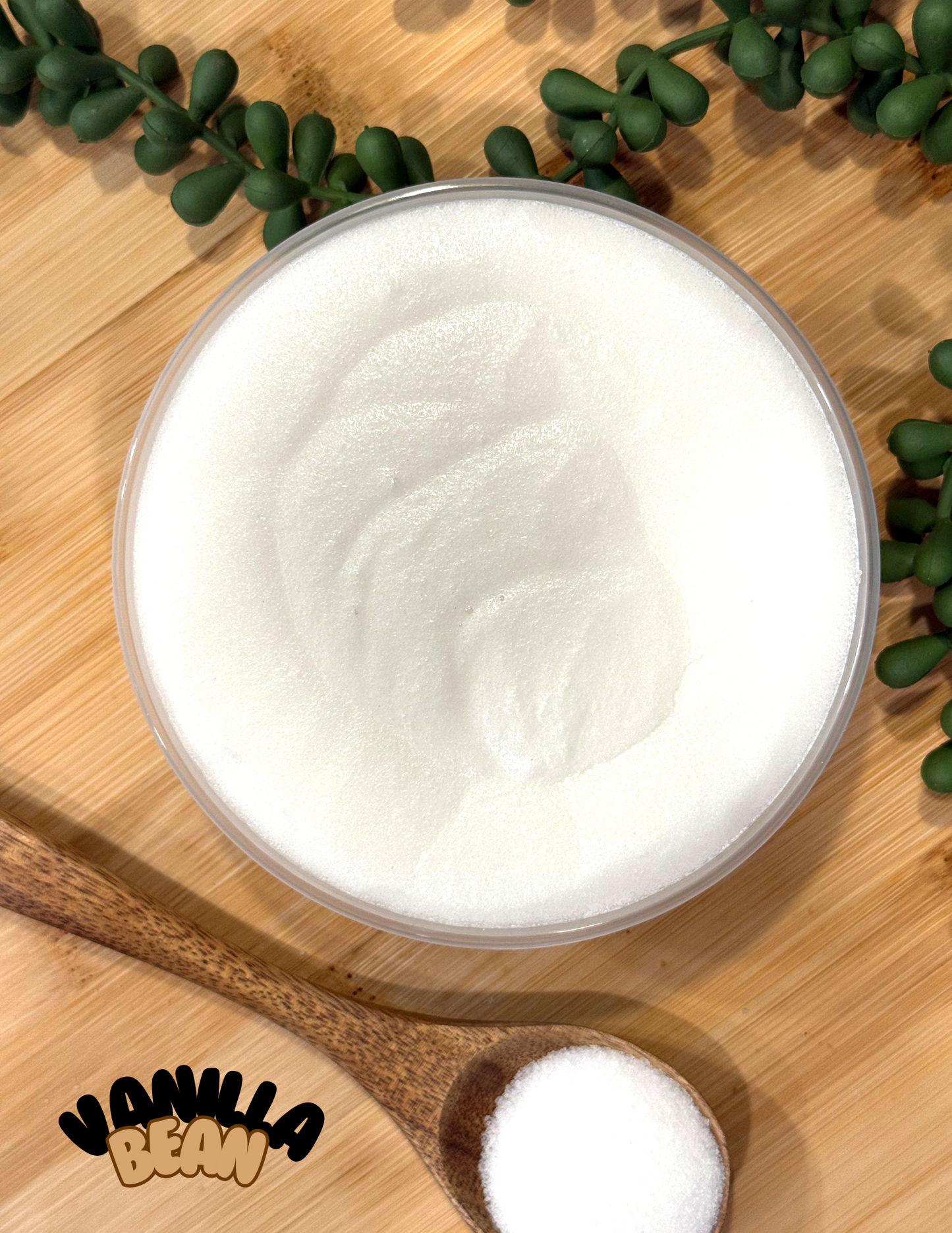 Vanilla Bean Foaming Sugar Scrub