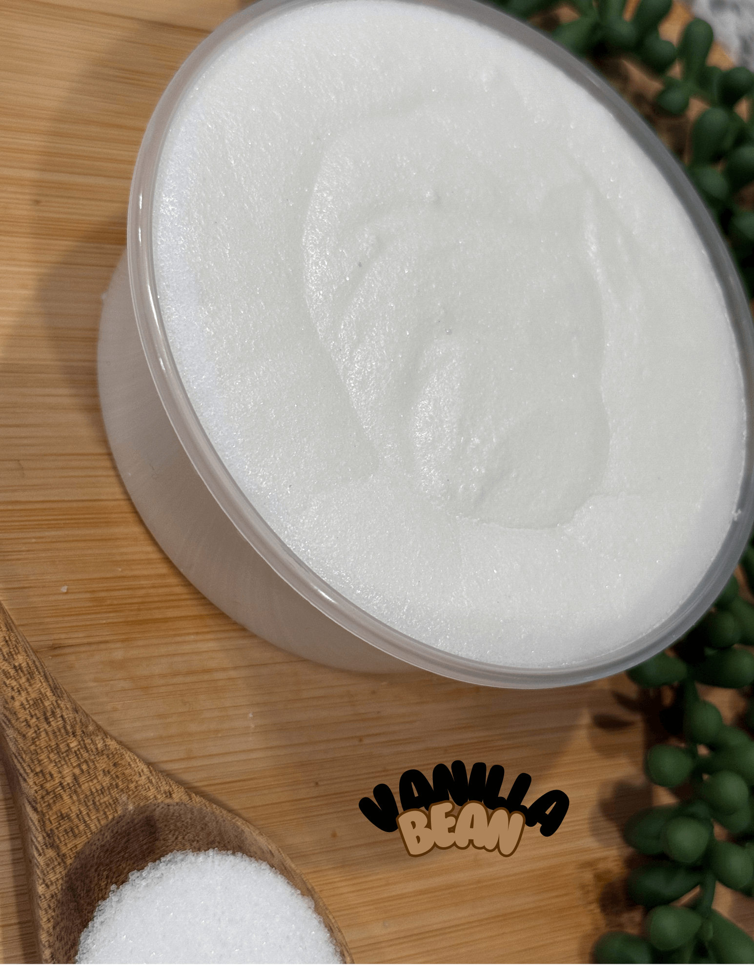 Vanilla Bean Foaming Sugar Scrub