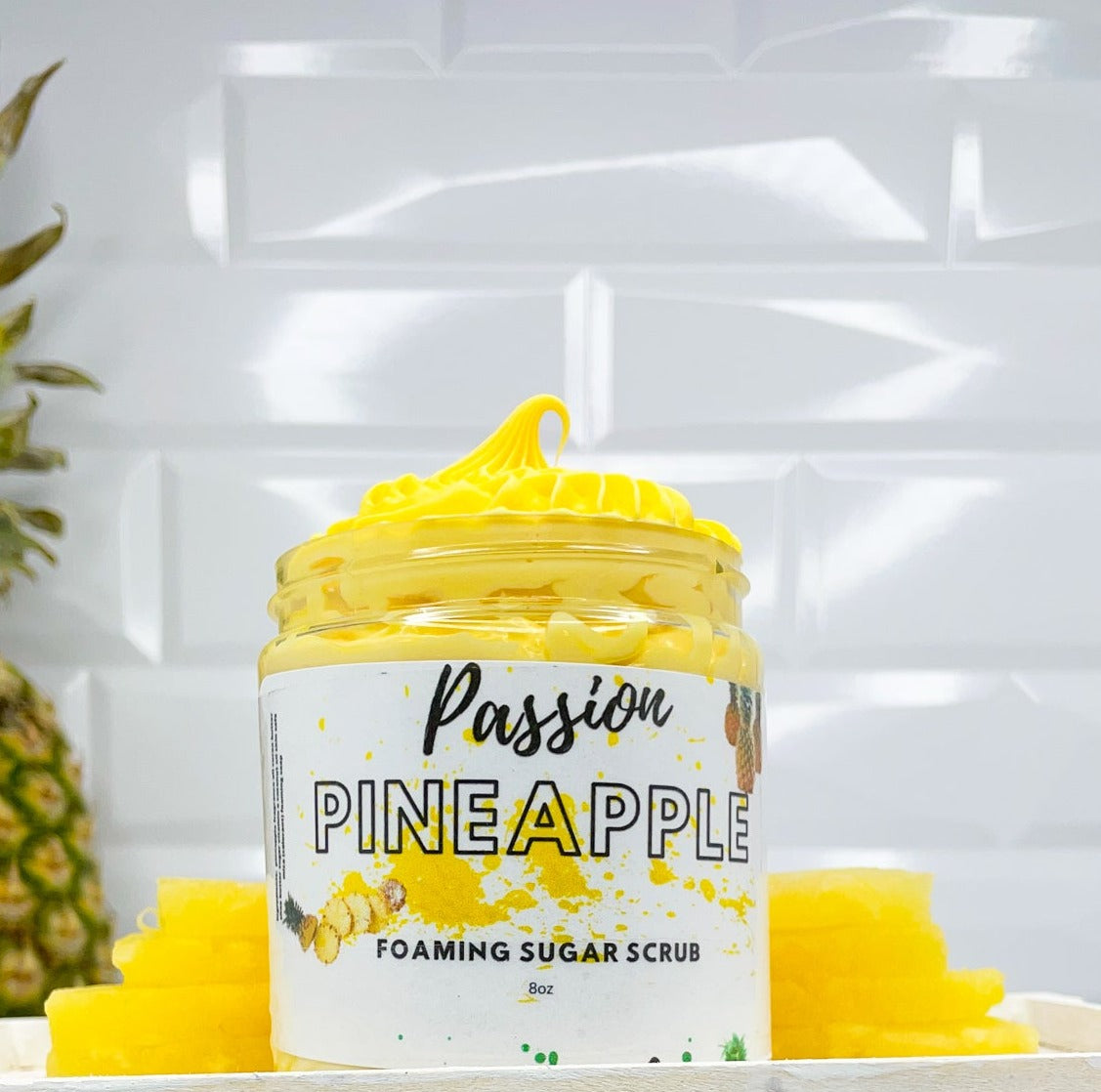 Pineapple Foaming Sugar Scrub
