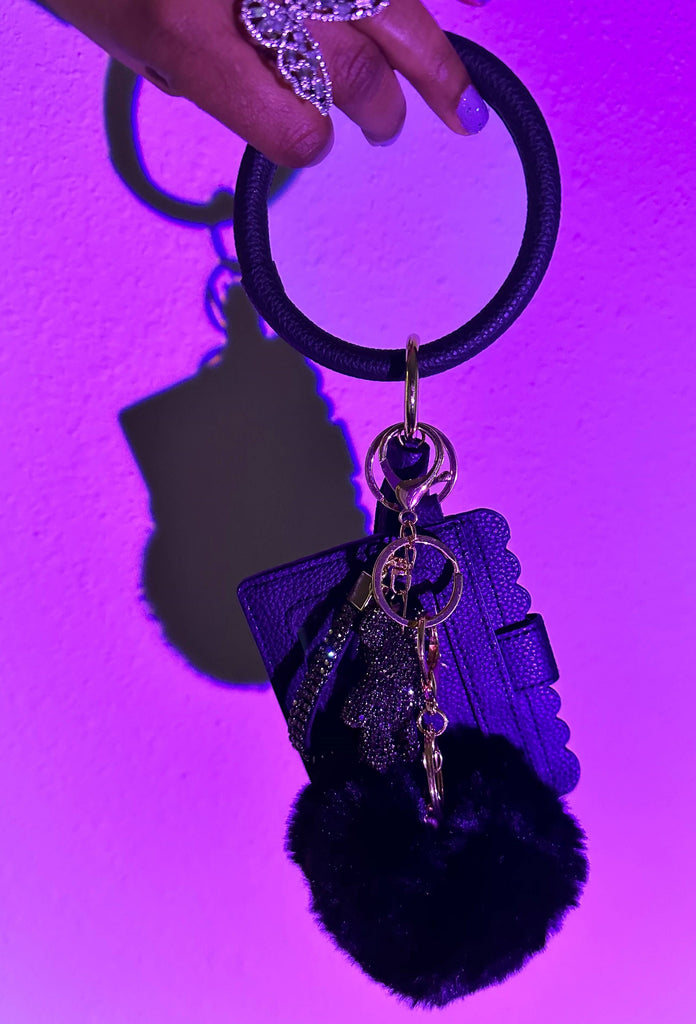 Wallet Teddy Bear Key Chain