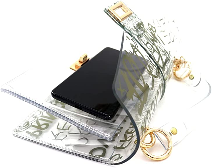 Graffiti Clear Hand Bag