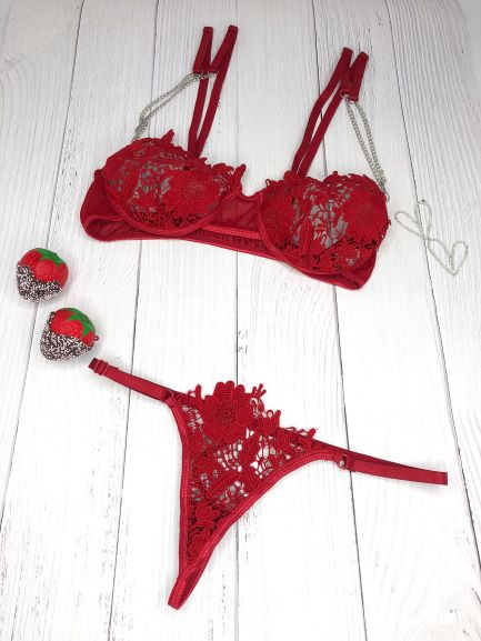 Lace Lingerie Set