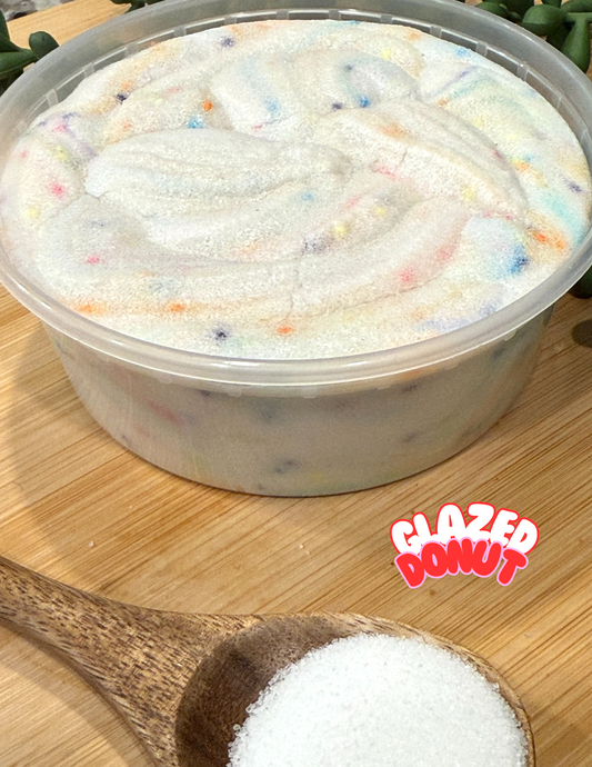 Glazed Donut Foaming Sugar Scrub