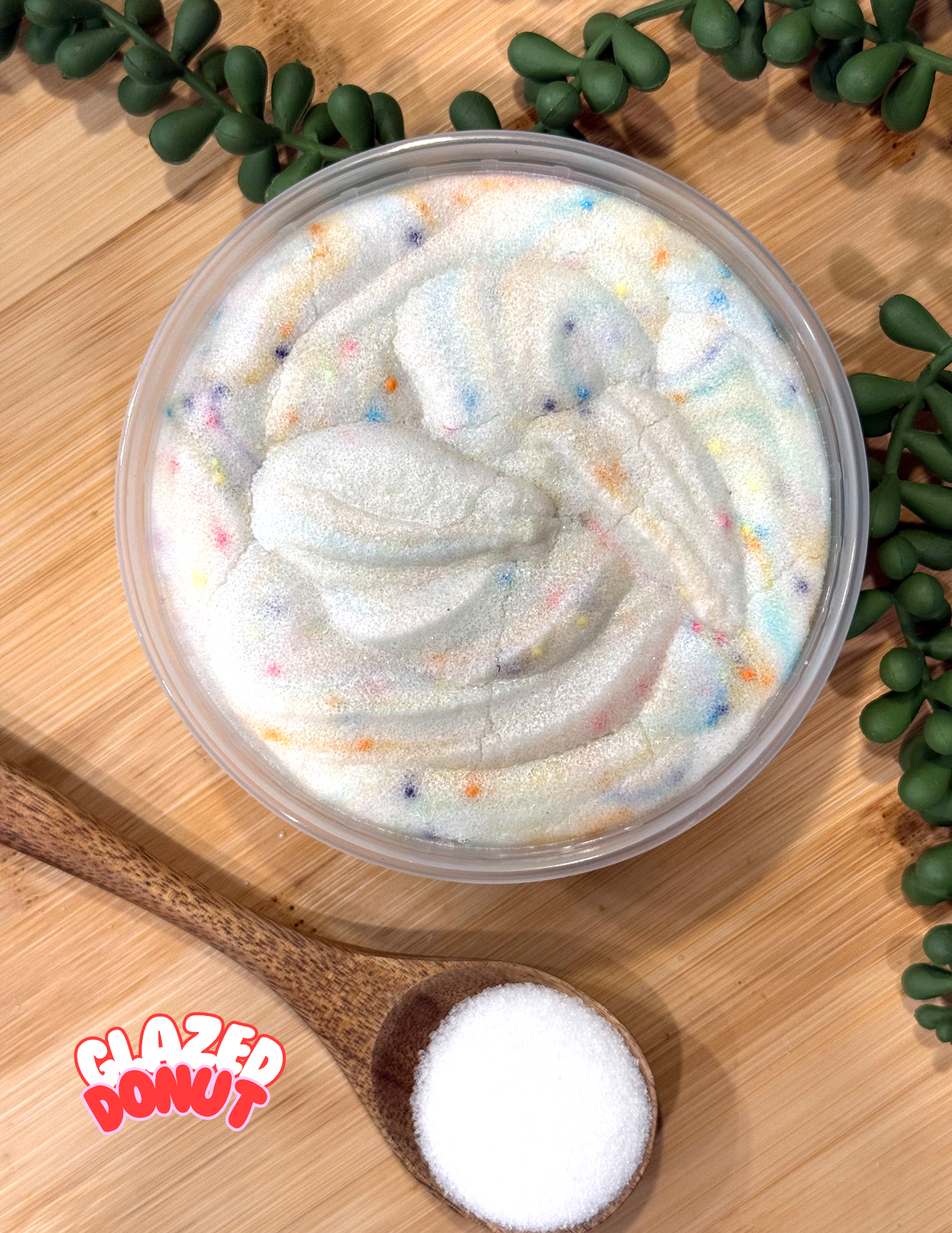 Glazed Donut Foaming Sugar Scrub