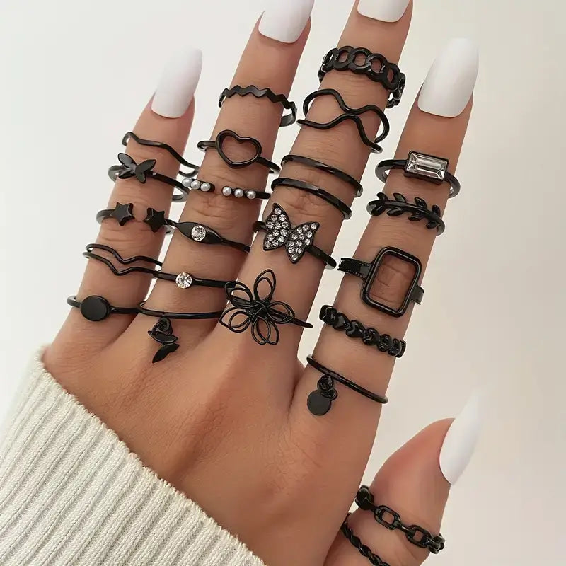 Gothic Ring Set