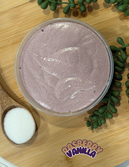 Black Raspberry Vanilla Foaming Sugar Scrub