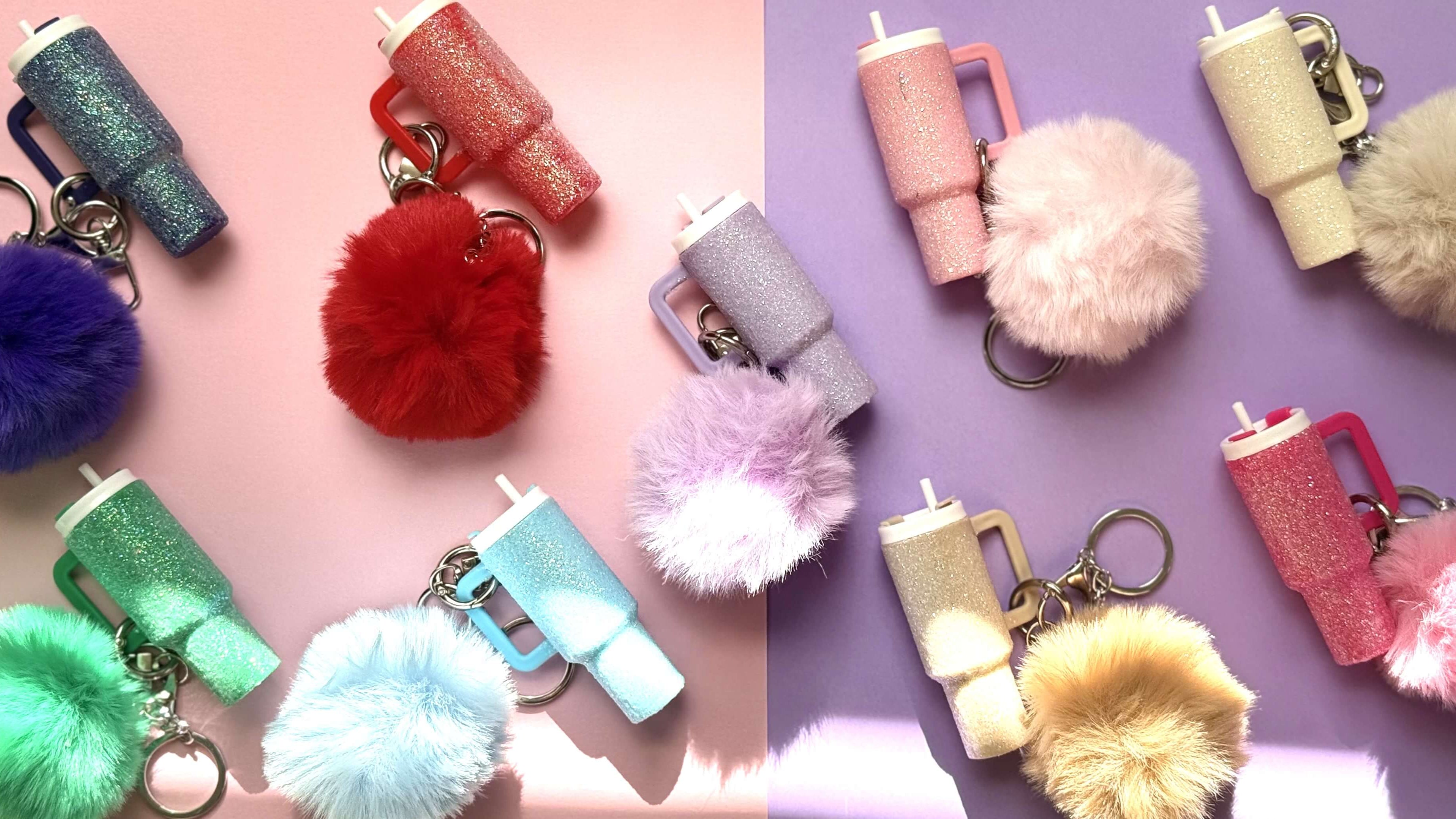 Mini Tumbler Cup Keychain