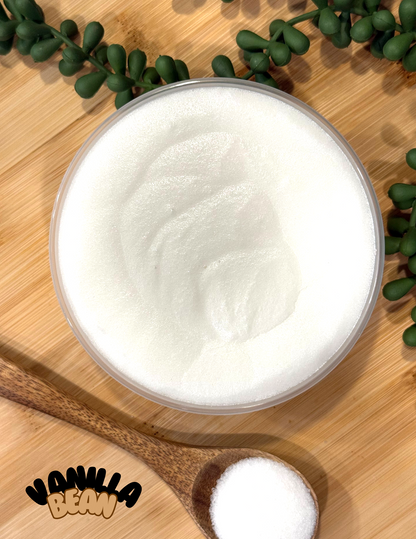 Vanilla Bean  Foaming  Sugar Scrub