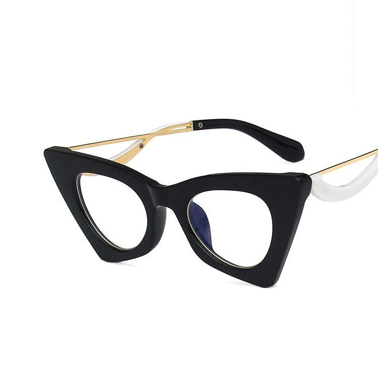 Trendy Cat Eye Framed Glasses