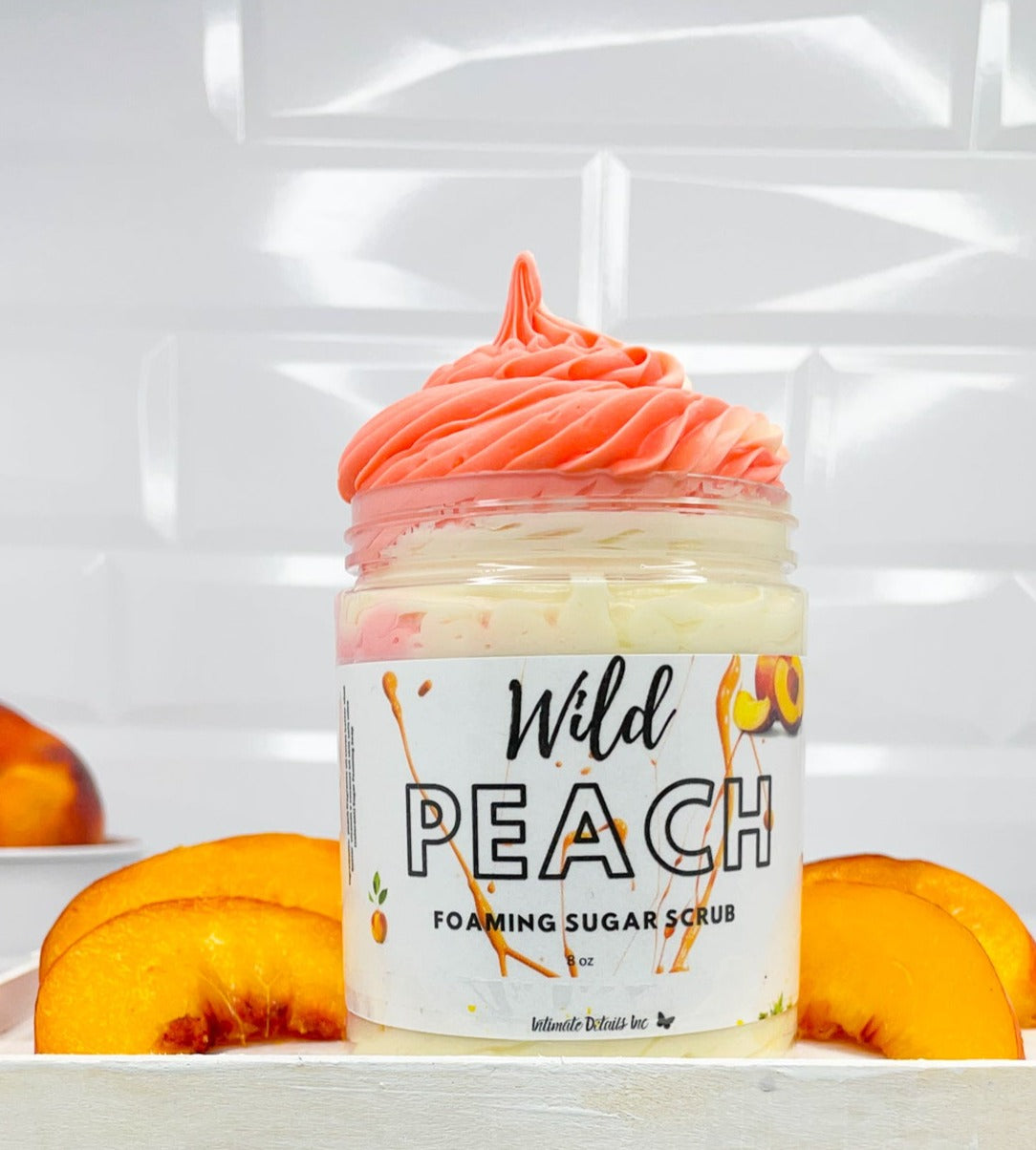 Wild Peach Foaming Sugar Scrub