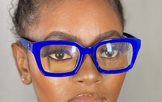 Framed Blue Blocking Fashion Glasses