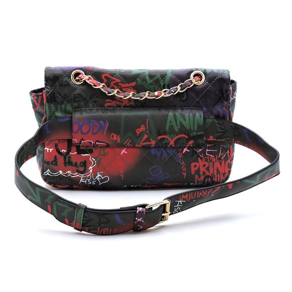 Graffiti Shoulder Bag/ Fanny Pack