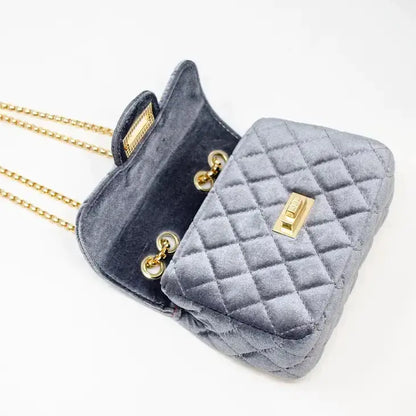 Gray Crossbody Bag