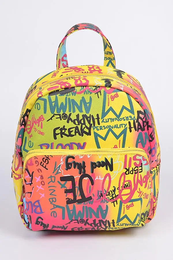 Graffiti Back Pack