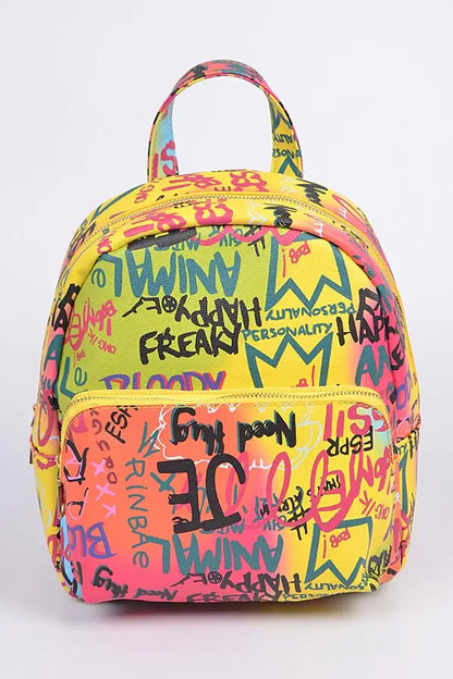 Graffiti Back Pack