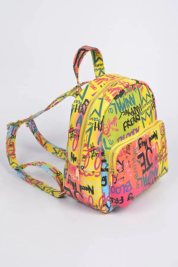 Graffiti Back Pack