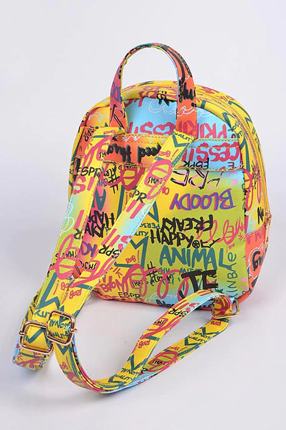 Graffiti Back Pack